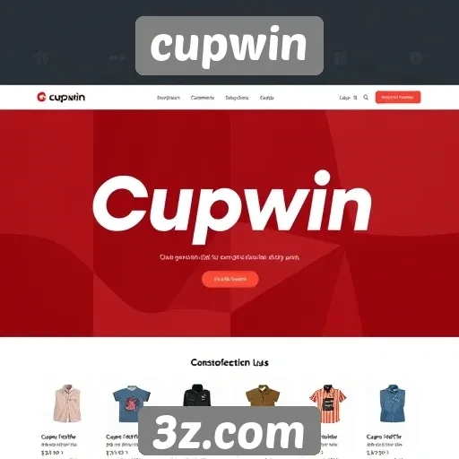 Novo design do site cupwin melhora experiência do usuário