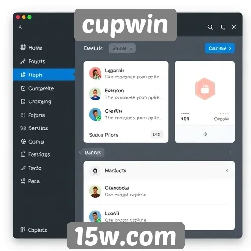 Estudo sobre a interface do usuário no cupwin